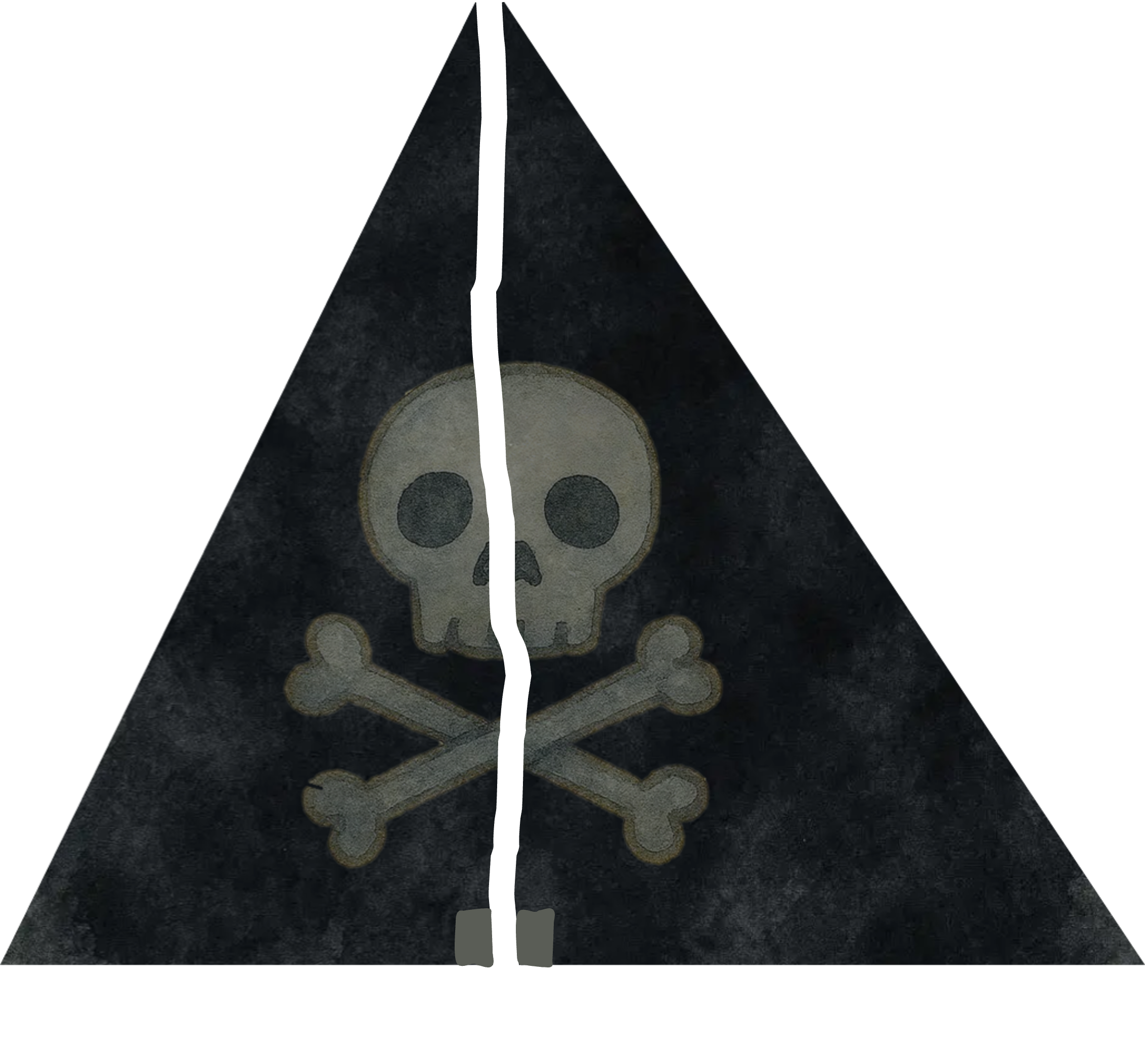 Torn sail illustration